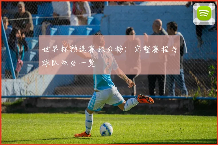 世界杯预选赛积分榜：完整赛程与球队积分一览